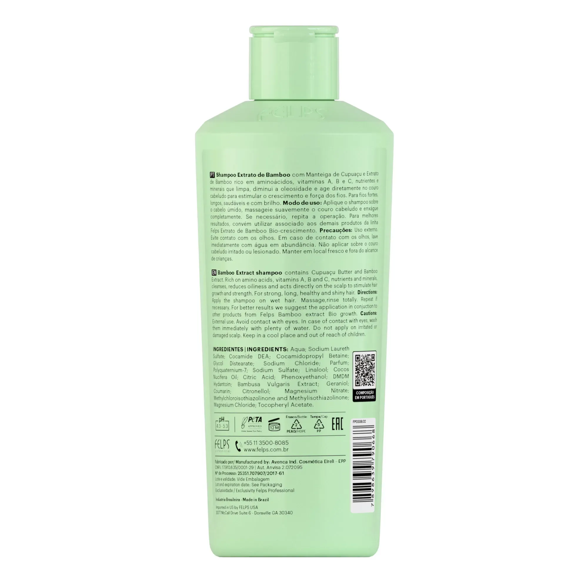 shampoo_bamboo_crescimento_felps_verso 250 ml